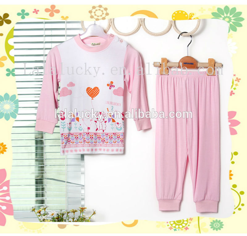 新しくデザインコットンインターロックかわいいかわいい女の子の子供の女の子のパジャマパジャマパジャマの子供のパジャマ-キッズ用下着問屋・仕入れ・卸・卸売り