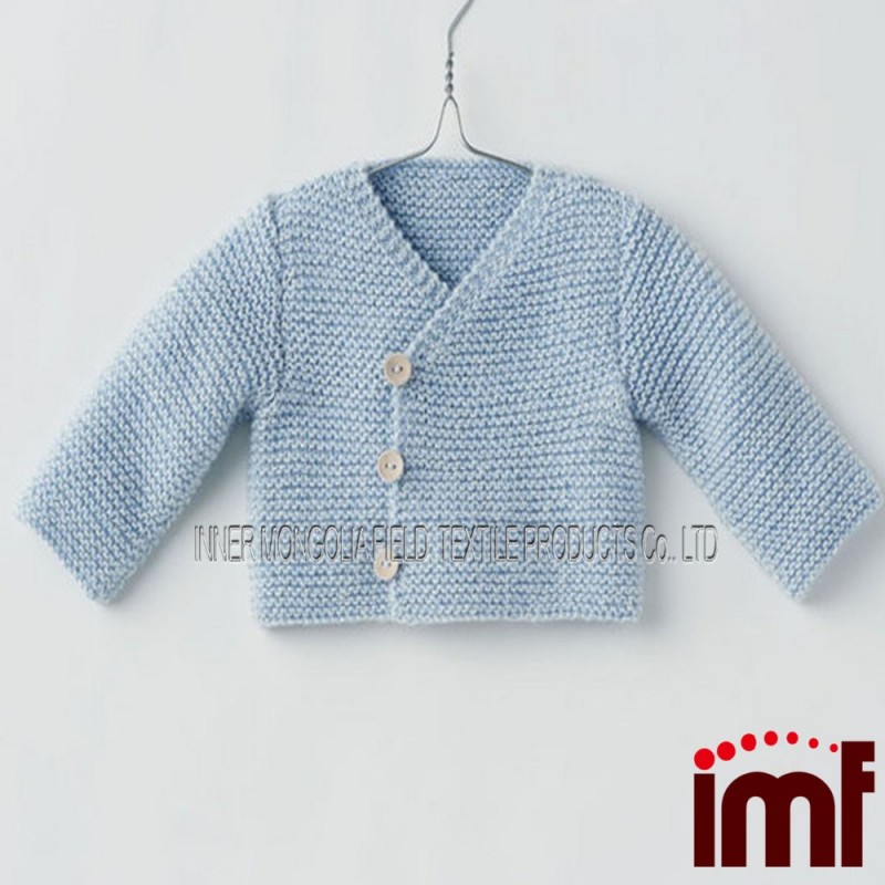 カシミヤトップ赤ちゃん編みパターンのため春-キッズ服　セーター問屋・仕入れ・卸・卸売り