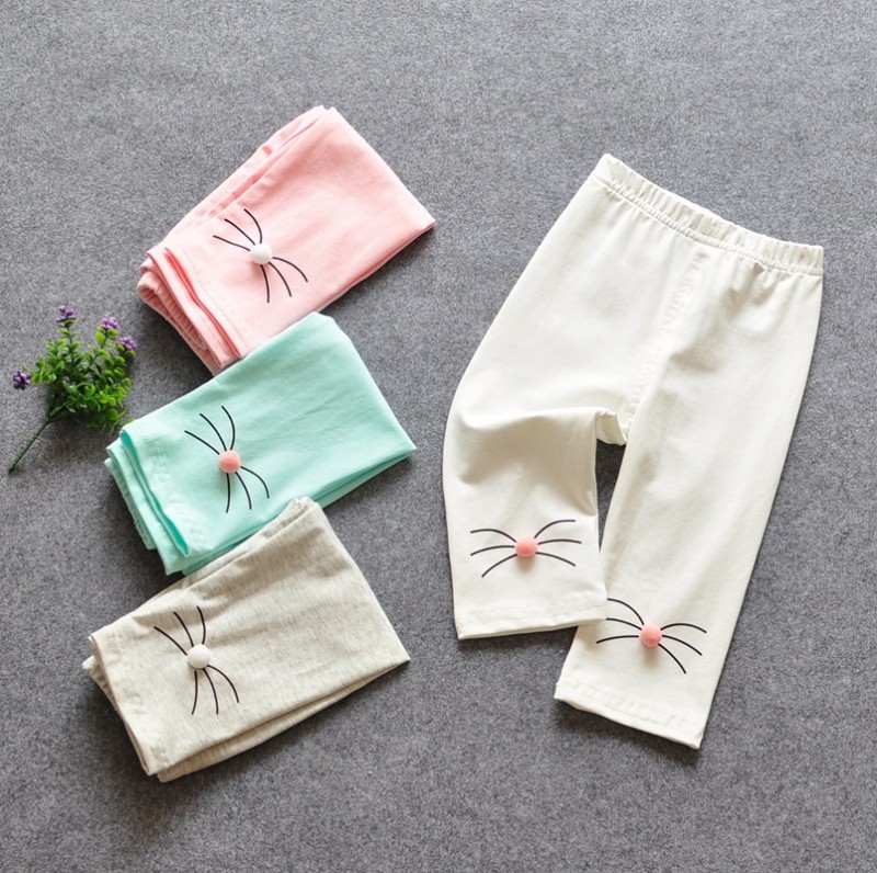 B10494Aベビー女の子の綿レギンスpretty fancyレギンス-ズボン問屋・仕入れ・卸・卸売り
