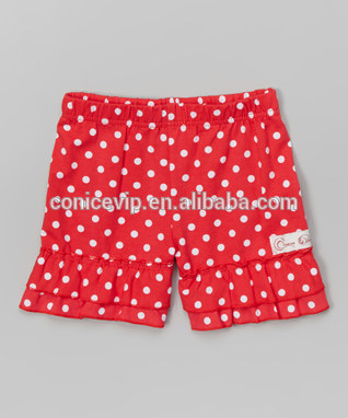 最高品質の夏の熱い販売の女の子フリルパンツはフリルpettipants卸売の女の子の花-ズボン問屋・仕入れ・卸・卸売り