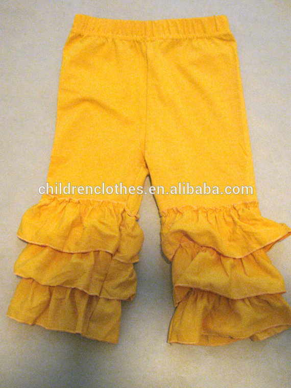 義烏mingzhen衣服工場卸売純粋な綿パンツ綿弾性レギンス赤ちゃんアイシングフリルパンツ-ズボン問屋・仕入れ・卸・卸売り