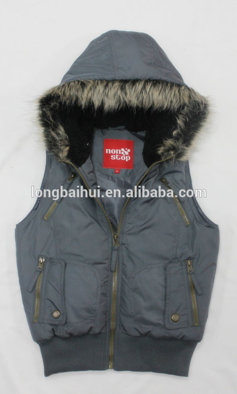 2016冬ベストコート用女の子-ジュニア服（女）ジャケット、コート問屋・仕入れ・卸・卸売り