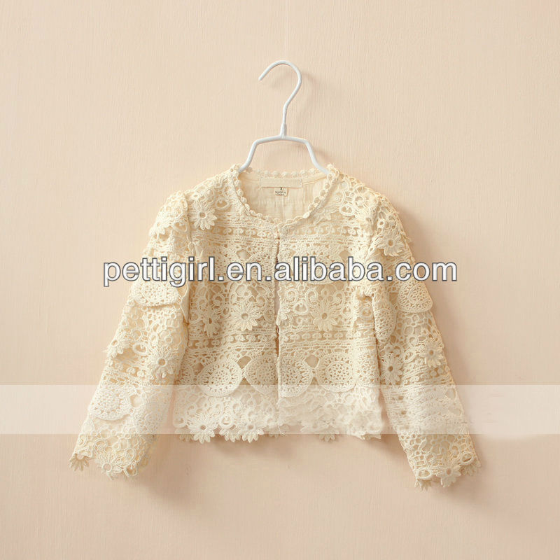 新しい ファッション子春コート レース子供プリンセス花生き抜く子供服ホット売主OC40401-4-キッズ服　コート問屋・仕入れ・卸・卸売り