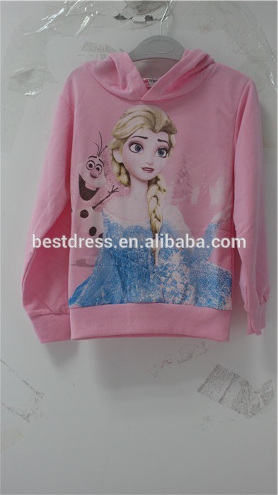 冷凍hotsalewalsoninstyles女の子アンナエルザオラフかわいいパーカー冬のジャケット-プラスサイズジャケット問屋・仕入れ・卸・卸売り