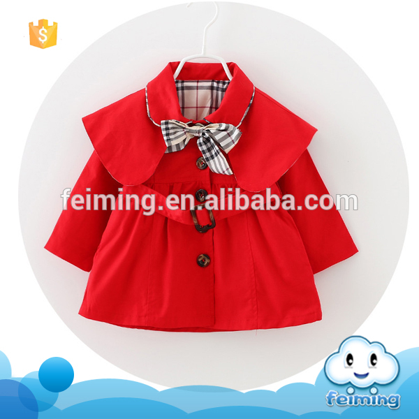 韓国ファッションスタイリッシュな女の子風コート衣装デザインロングスリーブ冬服-キッズ服　コート問屋・仕入れ・卸・卸売り