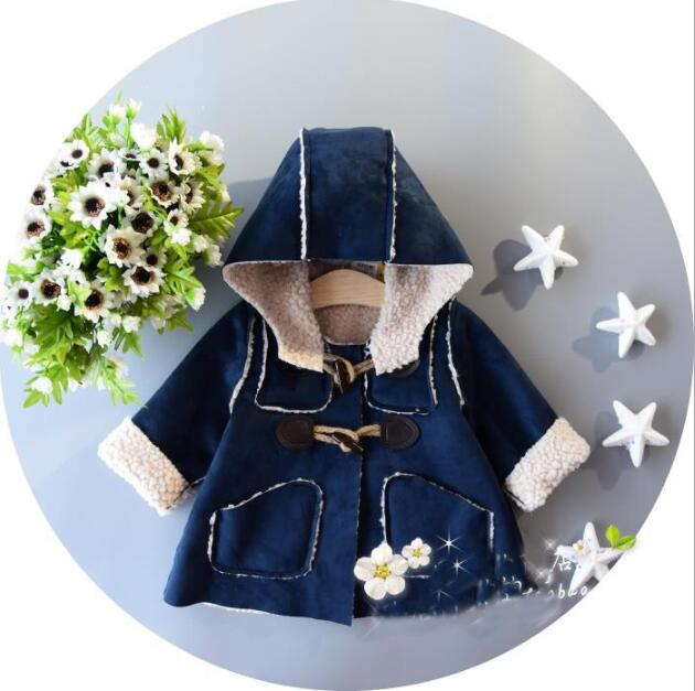 Zm41678a卸売新しいスタイル子供冬コート女の子コート-キッズ服　コート問屋・仕入れ・卸・卸売り