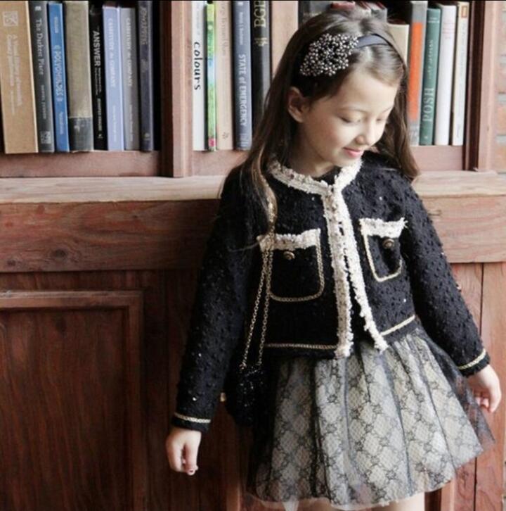 Zm10917a子供女の子秋ロングスリーブコート良い品質子供服2016-キッズ服　コート問屋・仕入れ・卸・卸売り