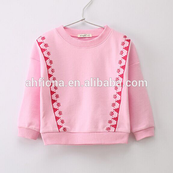F10151Bヨーロッパスタイル子供ブティック服卸売新しいスタイル刺繍スウェット-キッズ服　Tシャツ問屋・仕入れ・卸・卸売り
