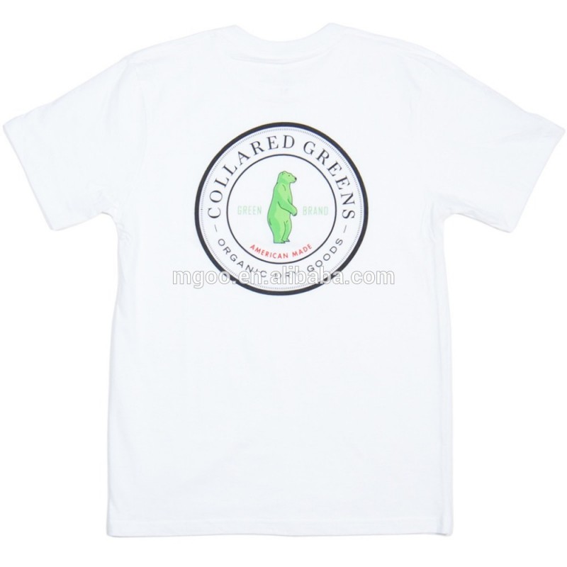 Mgoo安い価格100%コットン白tシャツ子供のためのラウンドネック半袖140グラムtシャツ-キッズ服　Tシャツ問屋・仕入れ・卸・卸売り