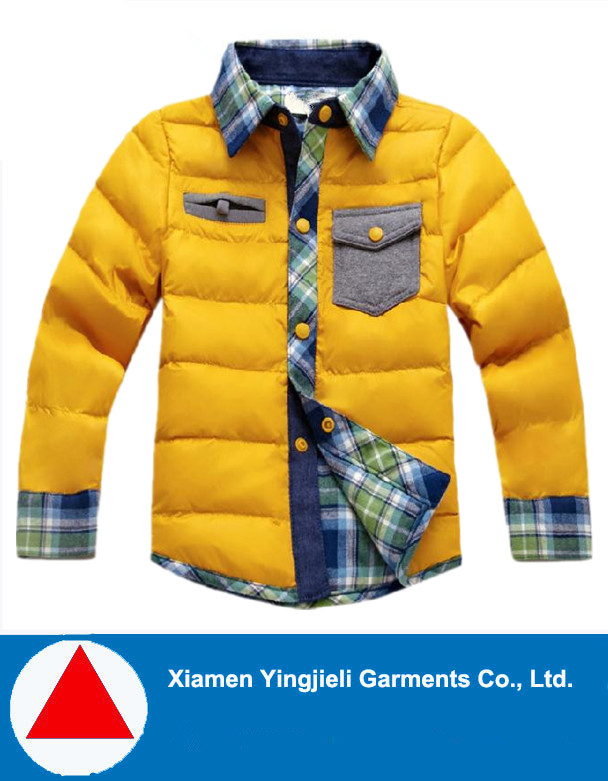 ハンサムなスタイル2014年卸売子供の冬のジャケット-キッズ服　ジャケット問屋・仕入れ・卸・卸売り