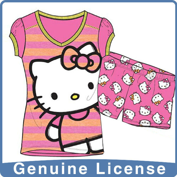 v襟hellokitty女の子パジャマ-パジャマ問屋・仕入れ・卸・卸売り