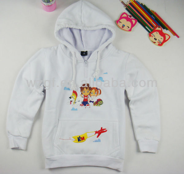 子供の綿100％刺繍パーカー-キッズ服　パーカー、スウェットシャツ問屋・仕入れ・卸・卸売り