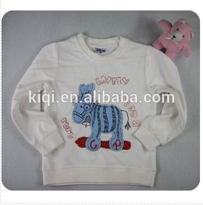 子供の綿生地ファッショナブルなラウンドネックスウェットシャツ-キッズ服　パーカー、スウェットシャツ問屋・仕入れ・卸・卸売り