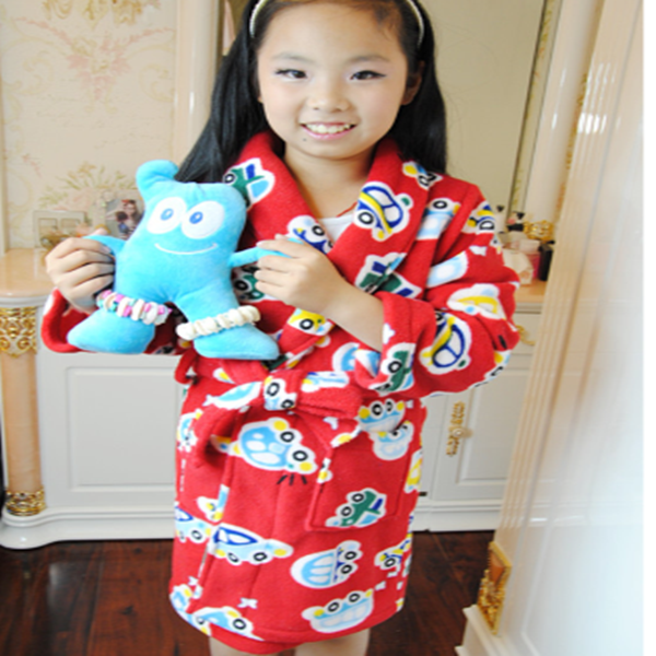 子供パーソナライズかわいいプリントのローブ-バスローブ問屋・仕入れ・卸・卸売り