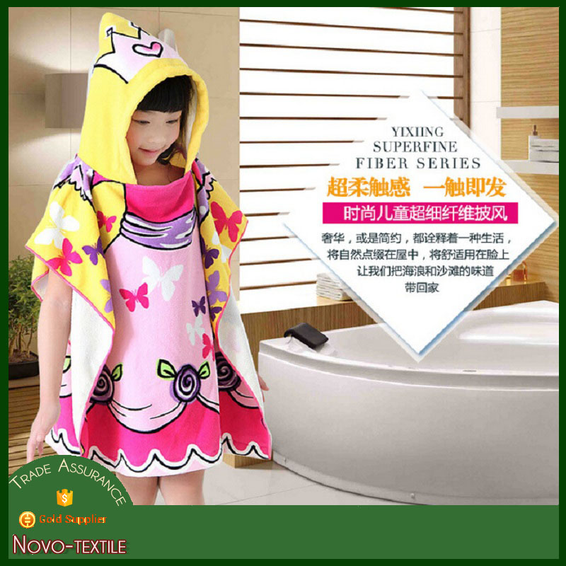 ベストセラーマイクロファイバー面白い子供浴衣卸売60*120センチ-バスローブ問屋・仕入れ・卸・卸売り