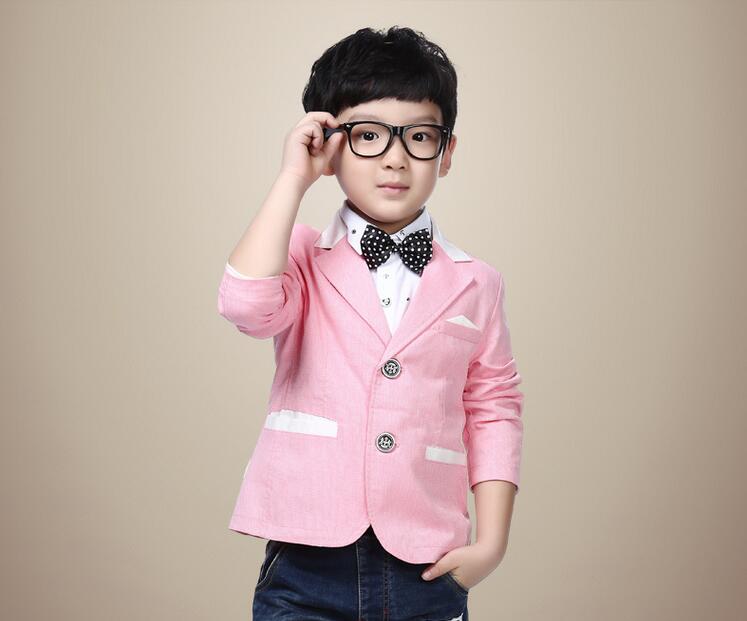 d95974t2016春の新デザイン子供の男の子のジャケットのブレザーコート子供のための純粋な色-キッズ服　ジャケット問屋・仕入れ・卸・卸売り