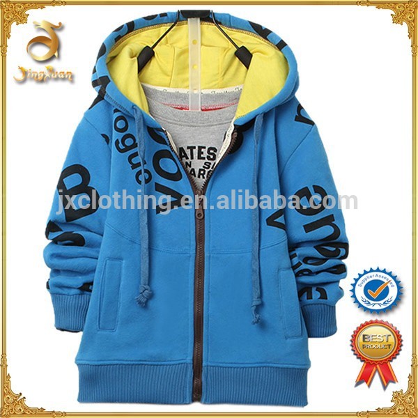 子供の子供のパーカーとパーカーhoodieschildrenzipper文字付き卸売のための-キッズ服　パーカー、スウェットシャツ問屋・仕入れ・卸・卸売り