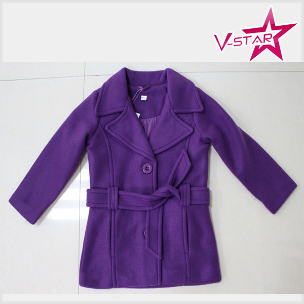女の子のウールコート-キッズ服　コート問屋・仕入れ・卸・卸売り