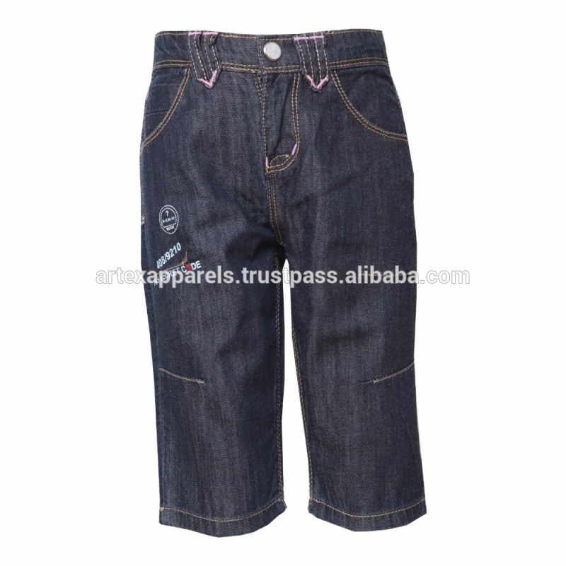 男の子デニムcapri-ズボン問屋・仕入れ・卸・卸売り