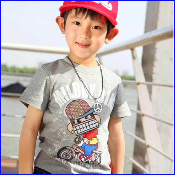 新しいファッションのtシャツが2014年をキッズtシャツ印刷-キッズ服　Tシャツ問屋・仕入れ・卸・卸売り