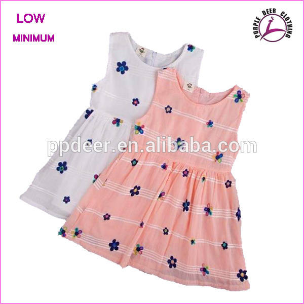 ファッション子供ドレスノースリーブプリントブティック夏女の子のドレス-ジュニア服（女）スカート問屋・仕入れ・卸・卸売り