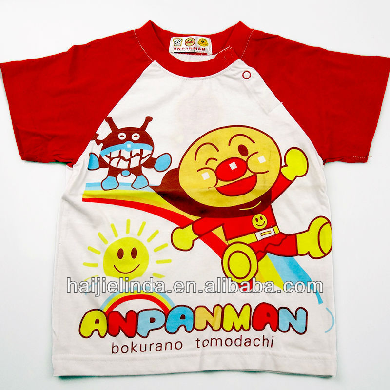 綿100％の男の子の子供のtシャツ半袖-キッズ服　Tシャツ問屋・仕入れ・卸・卸売り