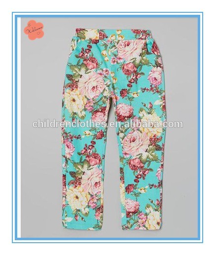 子供服卸売ソフト純粋な綿ヴィンテージ長いパンツベビー服muiticolors子供キッズパンツ-ズボン問屋・仕入れ・卸・卸売り