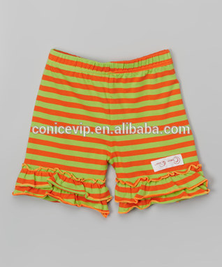 卸売フリル工場直売のための新しい夏の幼児の女の子のパンツの子供ショートパンツ-ズボン問屋・仕入れ・卸・卸売り