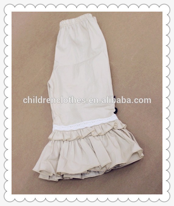義烏mingzhen衣服工場卸売純白の綿パンツ綿レギンス赤ちゃんアイシングフリルパンツ-ズボン問屋・仕入れ・卸・卸売り