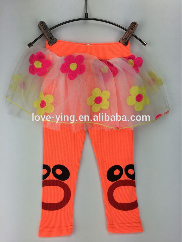 ホット販売新しいスタイル幼児の女の子パンツ子供レギンス赤ちゃんの女の子ネットキュロット卸売-ズボン問屋・仕入れ・卸・卸売り