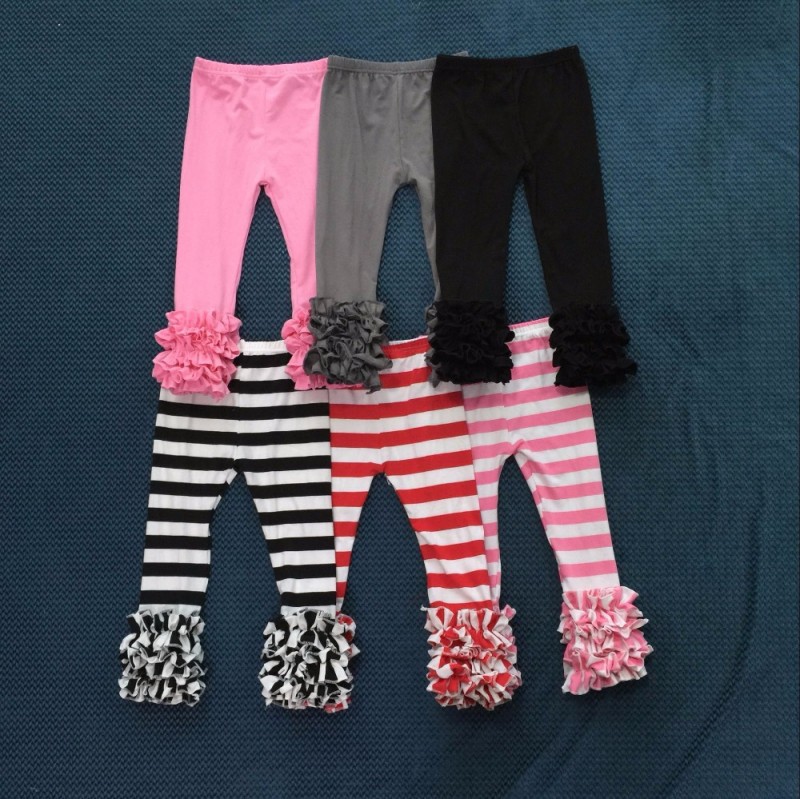 0-8年卸売無地女の子綿赤ちゃんアイシングフリルパンツ-ズボン問屋・仕入れ・卸・卸売り