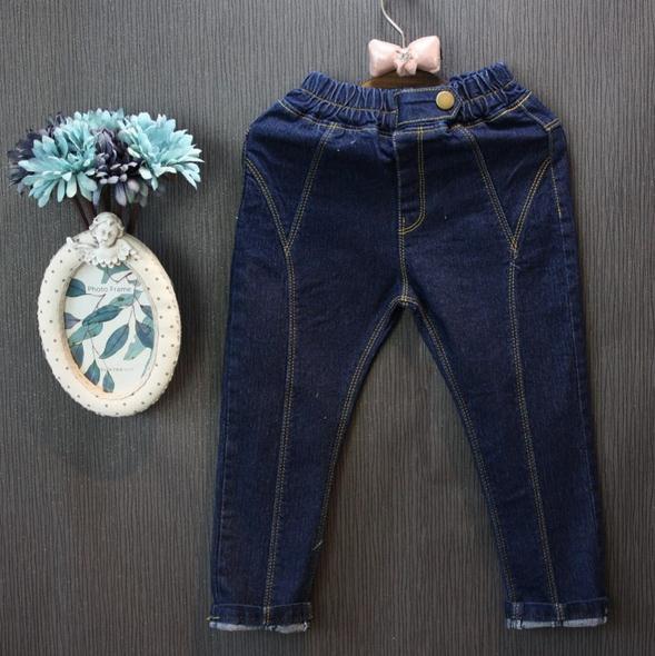 女の子のジーンズパンツ用子供服2016鉛筆パンツ-ズボン問屋・仕入れ・卸・卸売り