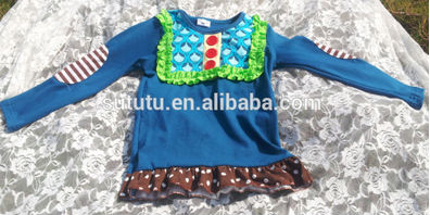 最新の女の子のための服のための新しいデザインと2014年女の子の服安い赤ちゃんの女の子の服の-キッズ服　シャツ、トップス問屋・仕入れ・卸・卸売り