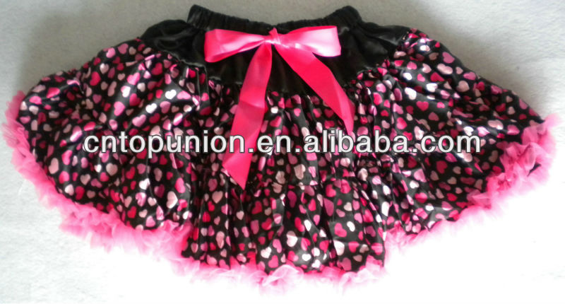 女の赤ちゃんの女の子のふわふわpettiskirtsチュチュスカートサテンpettiskirts-ジュニア服（女）スカート問屋・仕入れ・卸・卸売り
