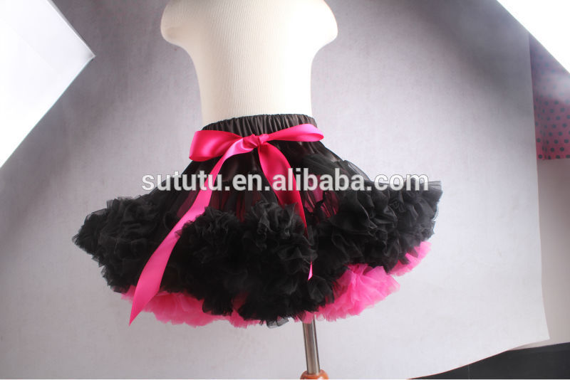 新しい到着のかわいいチュチュスカート2014年代ペチコートの女の子のスカートシフォンpettiskirtsちょう結びとふわふわ卸売-プラスサイズドレス、スカート問屋・仕入れ・卸・卸売り