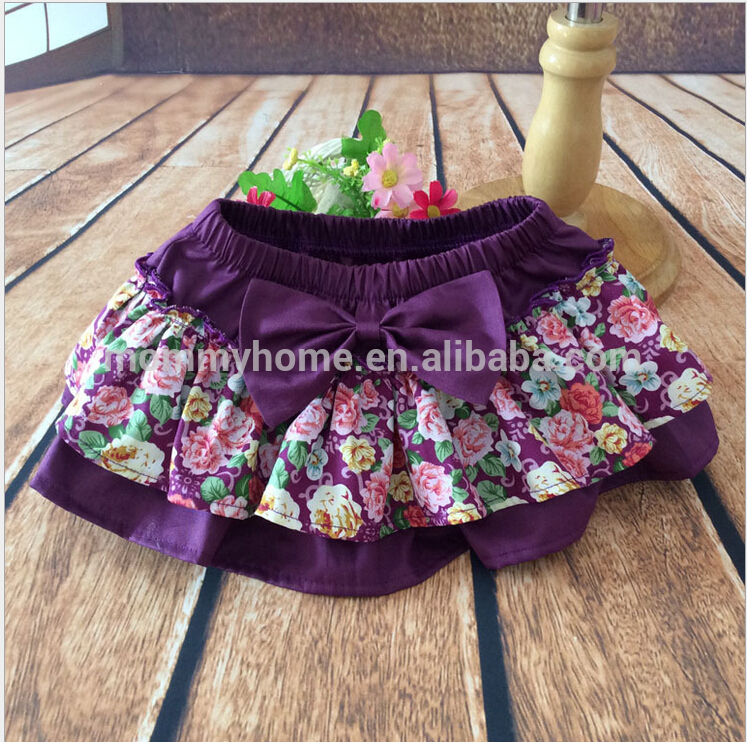 卸売綿のスカート新生児2015パーソナライズ印刷弓h38幼児の女の子のスカート-ジュニア服（女）スカート問屋・仕入れ・卸・卸売り