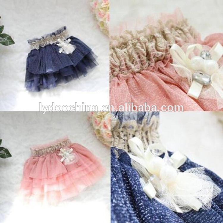 ちょう結び ファッション デザイン子供チュチュドレス用卸売-ジュニア服（女）スカート問屋・仕入れ・卸・卸売り