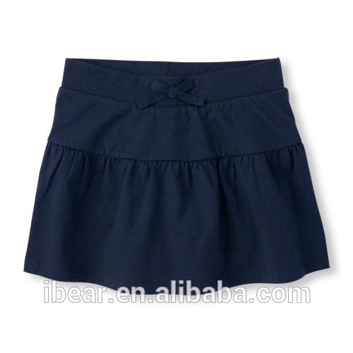 2016卸売ブティック100%綿黒ミニチューブスカートレディース短いスカート-ジュニア服（女）スカート問屋・仕入れ・卸・卸売り