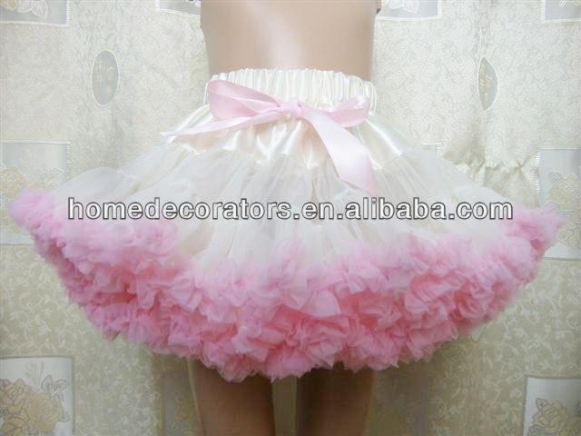 ちょう結びpettiskirt2014年夏美しい女の子のためのクリーム-ジュニア服（女）スカート問屋・仕入れ・卸・卸売り