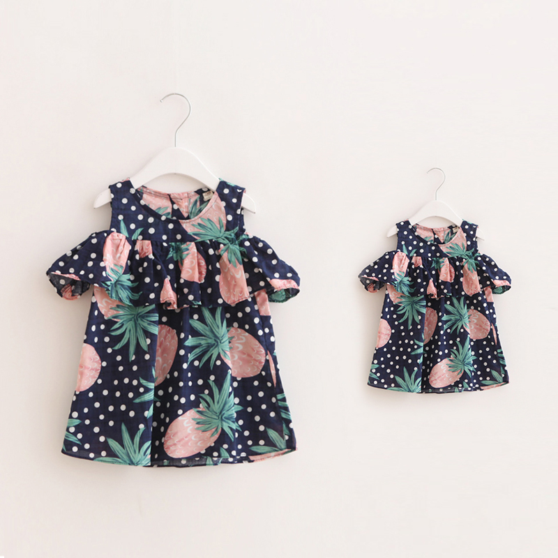 Hz luomai卸売子供frocksデザイン2016母と娘のドレス-ジュニア服（女）ドレス問屋・仕入れ・卸・卸売り
