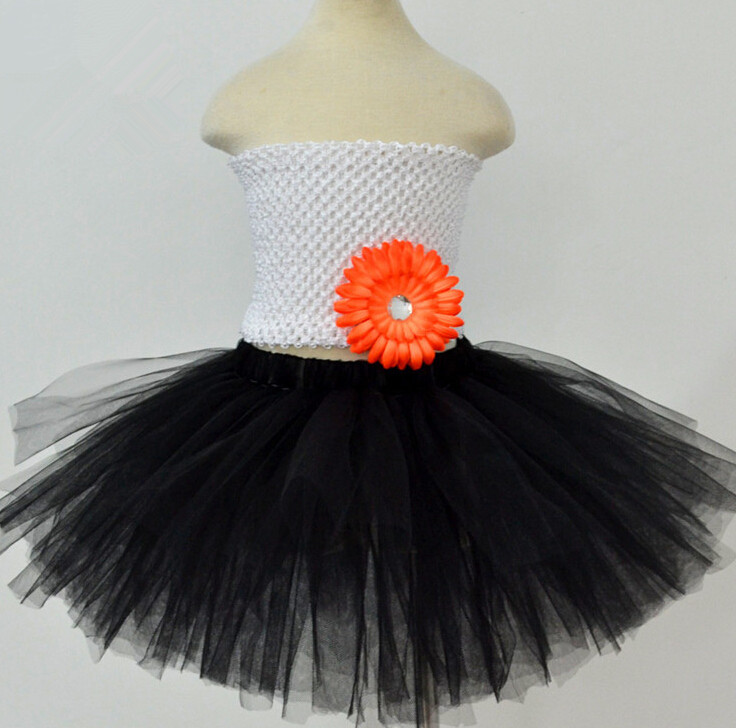 ファッション黒スカート女の子のためのメッシュチュチュスカート-ジュニア服（女）スカート問屋・仕入れ・卸・卸売り