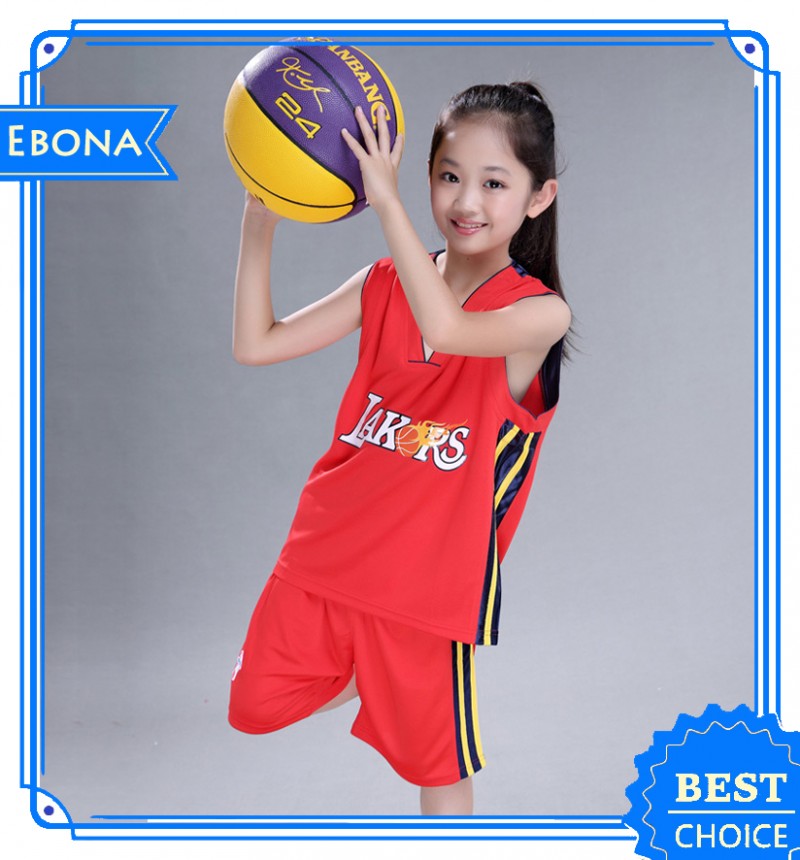 子供バスケットボールスーツ最新バスケットボールジャージーデザイン2016子バスケットボール着用-キッズ服　セット問屋・仕入れ・卸・卸売り