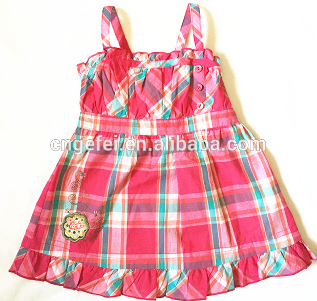 卸売の女の子のドレス熱い販売の子供服の新しいファッションfrocksデザインドレス-ジュニア服（女）ドレス問屋・仕入れ・卸・卸売り