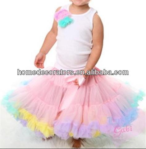 赤と白2014年熱い販売のドレスのための子供-ジュニア服（女）スカート問屋・仕入れ・卸・卸売り