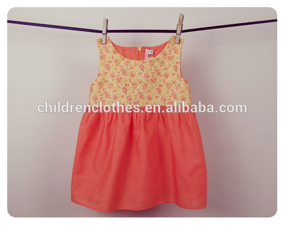 2016女の子ブティック服子供ファッションドレス子供ドレス素敵な女の子pritedドレス-プラスサイズドレス、スカート問屋・仕入れ・卸・卸売り