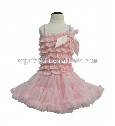 ベビーチュチュスカート卸売のためのピンクのチュチュ-ジュニア服（女）スカート問屋・仕入れ・卸・卸売り