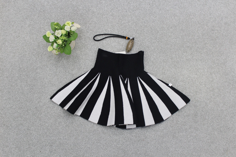 工場卸売韓国の ファッション シンプル な縦縞野生プリーツ スカート用女の子BQ3229-問屋・仕入れ・卸・卸売り
