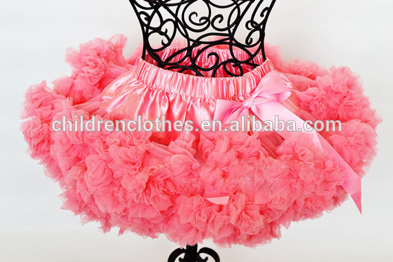 最新の ファッション の女の子スーパー ふわふわ ペチコート子供ピンク ドレス で ちょう結び フリル ペチコート-プラスサイズドレス、スカート問屋・仕入れ・卸・卸売り