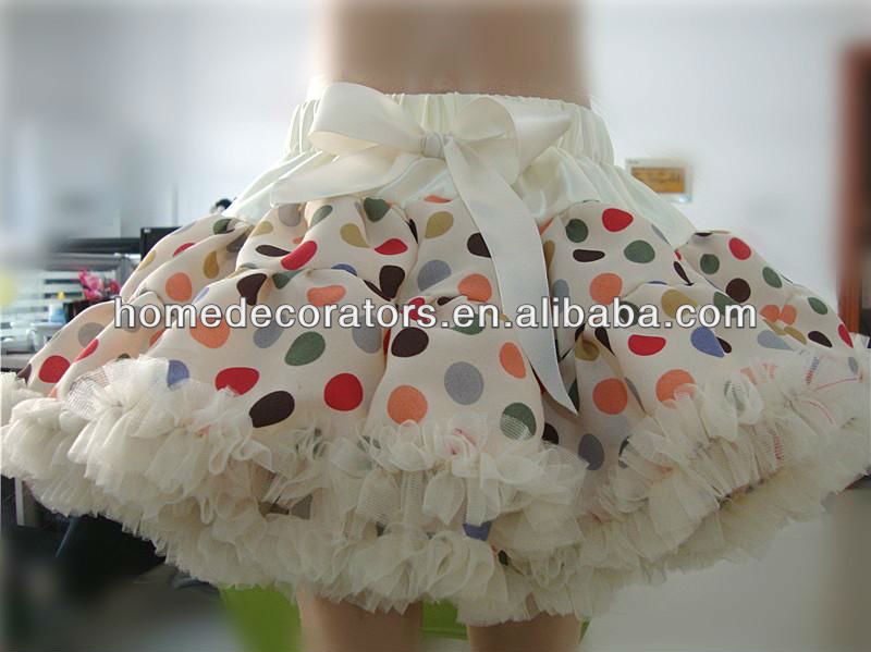 ドット2014年女の子のための夏のファッションスカート-ジュニア服（女）スカート問屋・仕入れ・卸・卸売り