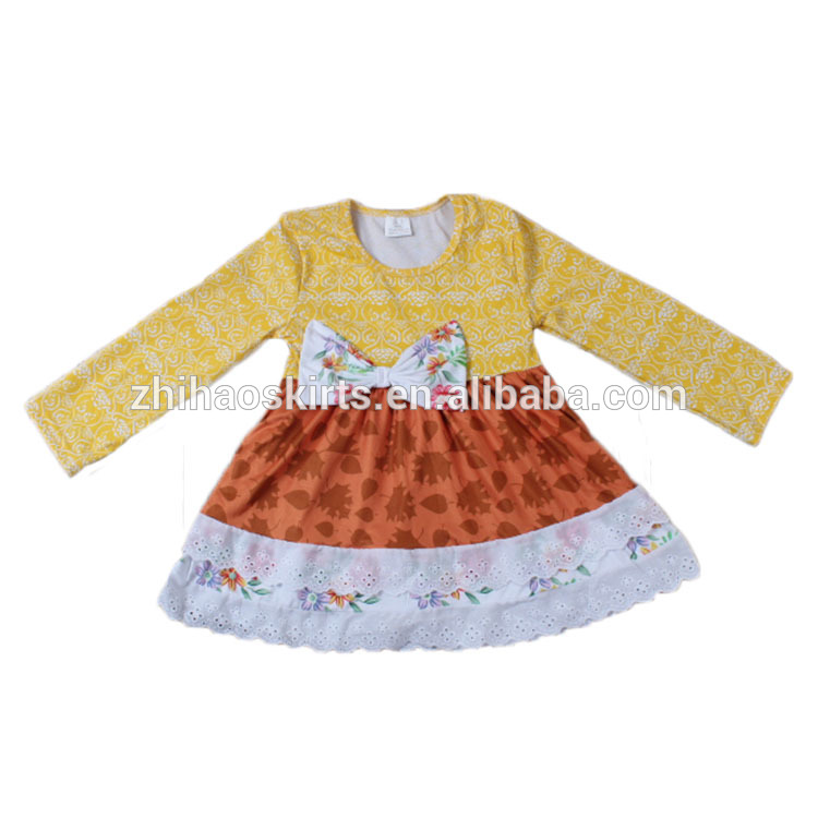 ファッションベビードレスリメイク女の子ドレス子frocksデザインリトル女の子ドレス-ジュニア服（女）ドレス問屋・仕入れ・卸・卸売り